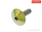 Bolt cap screw Pro Bolt M5 x 0.80 x 16 mm titanium gold - JM