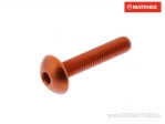 Bolt cap screw Pro Bolt M5 x 0.80 x 25 mm aluminum orange - JM
