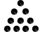 Bolt Covers - Black, Matte - 24020153