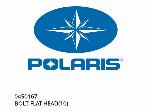 BOLT-FLAT HEAD(10) - 0450167 - Polaris