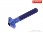 Bolt screw Pro Bolt M5 x 0.80 x 30 mm titanium blue - JM