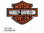 BOLT,M6X100 - 10200347 - Harley-Davidson
