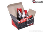 Bougie CR7E - 10 pièces - Derbi Mulhacen 650 E3 / MBK Nitro 4 50 4T 1GB / Suzuki UE 150 / Yamaha Vity 125 i E3 - Naraku