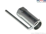Bougiesleutel voor bromfiets - standaard - binnendiameter 21mm - RMS