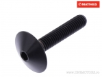 Boulon capot dôme Pro Bolt M5 x 0.80 x 25 mm titane noir - JM