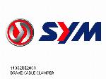 BRAKE CABLE CLAMPER - 11382BE2000 - SYM