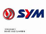 BRAKE CABLE CLAMPER B - 11382X8A000 - SYM