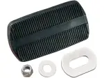 Bremse/Kupplung Pedalbelag Baugruppe - Schwarz, Chrom - DS241053