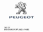 BROCHURE SPORTLINE2 4 PAGES - 002133 - Peugeot