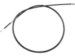 Câble de frein en vinyle noir - Noir - Standard - K286094