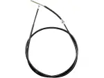 Câble de frein en vinyle noir - Noir - Standard - MP02287
