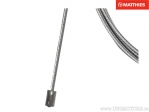 Câble intérieur 1.25x2000mm avec capuchon C 3.2x5.0mm - JM