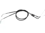 Cable de acelerador de vinilo negro - Negro - Estándar - K281501F