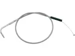 Cable de acelerador/ralentí de acero inoxidable Armor Coat - Cromo - +15,2 cm (6") - 06510366