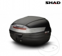 Caixa de bagagem (topcase) - 37 litros - cor preta - modelo Shad SH37 - JM