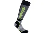 Calcetines MX Plus - Negro, Gris, Amarillo - Adulto - L - 34310847