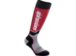 Calcetines MX Plus para Jóvenes - Negro, Gris, Rojo - Juvenil - M/L - 34310850