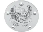 Capac puncte Live To Ride - Negru, Crom - 09400841