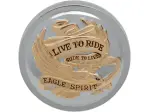 Capac zbiornika "Live to Ride" - Chrom, Złoty - DS390147