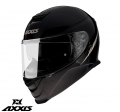 Capacete integral Axxis modelo Eagle SV A1 preto brilhante (óculos de sol integrados)