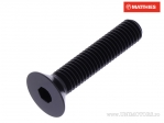 Cappuccio a vite testa svasata Pro Bolt M8 x 1.25 x 40 mm alluminio nero - JM