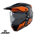 Casca adventure/touring/off road Axxis model Wolf DS Roadrunner B4 portocaliu fluor mat - Portocaliu fluor mat, M (57/58cm)