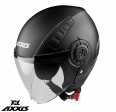 Casca Axxis model Metro A1 negru lucios (open face) - Negru lucios, XS (53/54cm)
