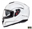 Casca integrala modulabila motociclete MT Atom SV alb lucios Pinlock ready - Alb lucios, S (55/56cm)