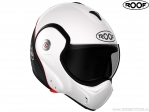 Casca moto Roof Boxxer Carbon-White (negru-alb) - Roof