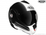 Casca moto Roof Desmo Flash Black-White (negru-alb) - Roof