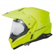 Casca off road motociclete MT Synchrony Duo Sport galben fluor lucios cu viziera (ochelari soare integrati) - Galben Fluor, XL (