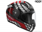 Casco per moto Roof RO200 Carbon Speeder Rosso-Argento