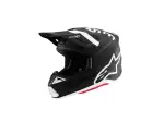 Casco SM7 Dasher - Negro, Blanco - Adulto - S - 01109100