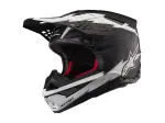 Casco Supertech M10 Ampress - Negro, Mate, Blanco - Adulto - S - 01108353