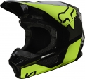 CASQUE FOX V1 REVN, ECE [FLO YLW]: Taille - L