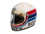 Casque Trophy - Mat, Rouge, Blanc, Bleu Foncé, Bleu - Adulte - L - 010116362