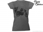 Casual dames T-shirt Rusty Stitches Charlie Grey (grijs) - Rusty Stitches