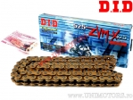 Chain transmission DID X-Ring - 525ZVM-X (gold / gold) - 120 links - DID