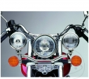 Chrome headlight bracket - Honda VT 125 C Shadow ('99-'08) / VT 125 C Shadow 80 Km/h ('99-'05) / VT 125 C2 Shadow ('00-'02) - JM