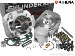 Cilindru complet Athena Racing V2 70cc, Minarelli leżace AC, ax piston 12 mm - Athena