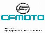 Circlips para eje 20 - 0DM0-061012 - CFMOTO