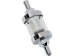 Clear Fuel Filter - Chrome, Clear - DS391671