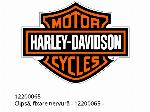 Clip, ritenzione costola - 12200065 - Harley-Davidson