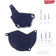 Clutch and Ignition Cover Protection Set Blue Polisport - Husqvarna FE 450 ('14-'16) / Husqvarna FE 501 ('14-'16) - JM