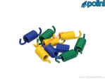 Clutch spring set (coil thickness 2.2mm / 2.2mm / 2.2mm) - yellow / blue / green - Polini