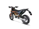 Compleet uitlaatsysteem Nero - GAS GAS ES 700 ABS ('22-'24) / KTM ENDURO 690 R ABS ('19-'24) - Leo Vince