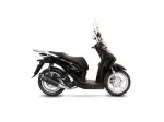 Complete Uitlaatsysteem Nero - HONDA SH 125 ABS Mode ('21-'24) / SH 125 I ABS ('20-'24) / SH 150 I ABS ('20-'24) - Leo Vince