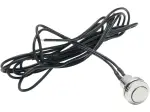 Comutator mini push-button - Oțel inoxidabil - 21060011