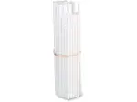 Conjunto de capas para raios - cor: branco fosco - para diâmetro de roda de 18" a 21" - pacote: 80 unidades - Moose