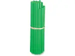 Conjunto de capas para raios - cor: verde fosco - para diâmetro de roda de 18" a 21" - pacote: 80 unidades - Moose